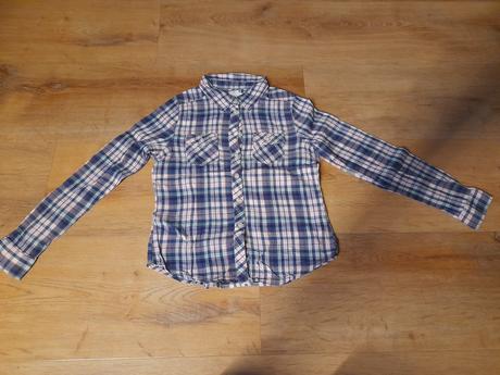 Košile dl. rukáv, ham, hezká stav vel 140, h&m,140