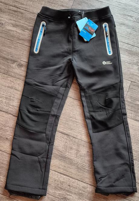 Zateplené soft kalhoty, kugo,146