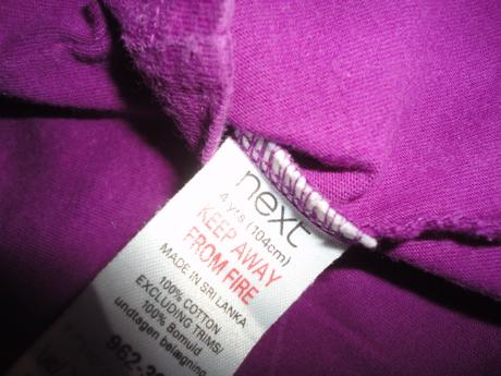 Hezké triko s duhou next, vel. 98/104, next,98