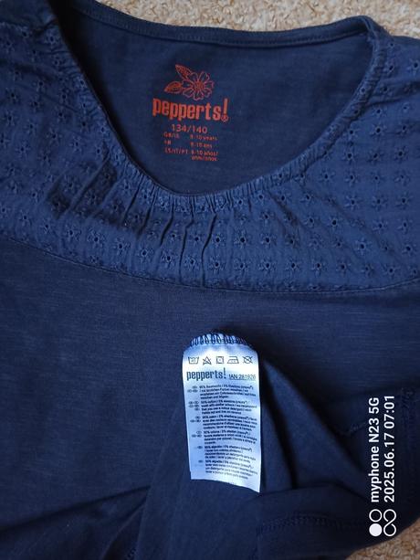 Tričko zn."pepperts" vel."134-140", pepperts,134