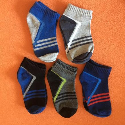 Nízké ponožky pro klučinu - 5 párů (vel. 27-30), 28