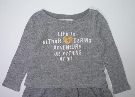 Šatičky s nápisem, h&m,92