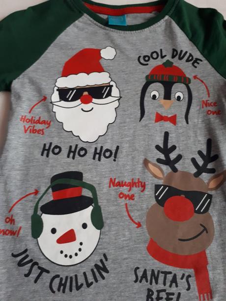 Dětské vánoční tričko s dlouhým rukávem, vel.104, 104