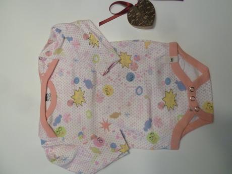 Barevná body s dlouhým rukávem, 62