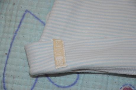 Novorozenecká  bavlněná čepička s uzlíkem, baby,68