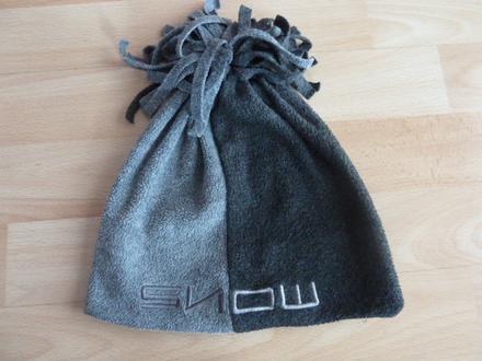 Čepice & čepička šedá snow vel. 122/128, 122