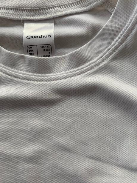 Funkční triko domyos & decathlon bílé vel. 125/132, decathlon,122