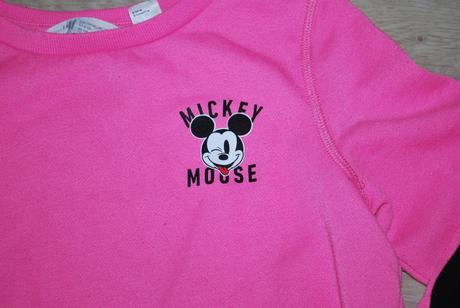 2x mikina mikča 134/140, h&m,134