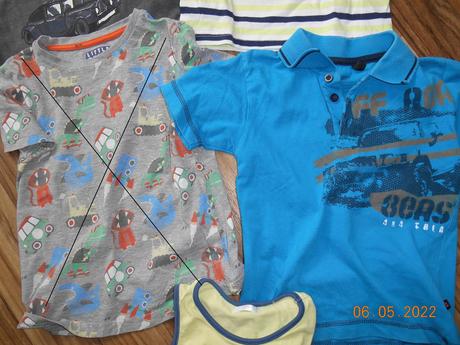 Mix triček kr. rukáv - 98, kiki&koko,98