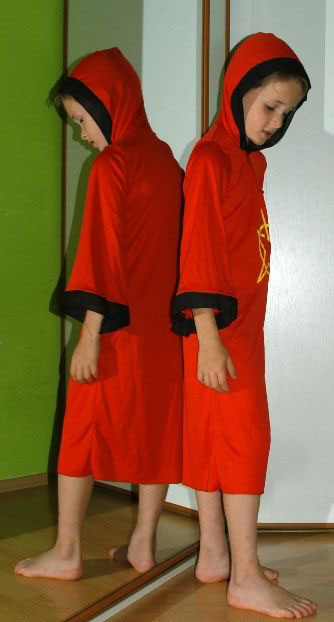 Karnevalový kouzelnický kostým, 