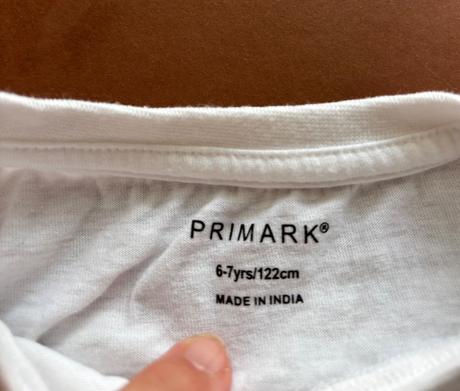 Triko bíle - v.6/7 let, primark,122