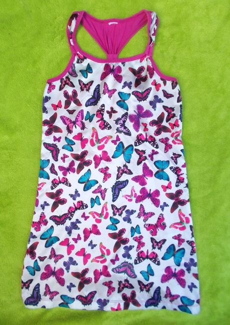 Letní motýlkové šatičky v. 110 / 116, 116
