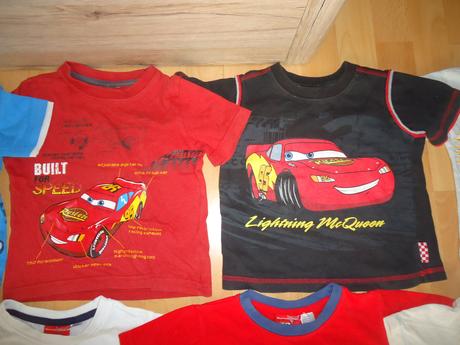 Trička s krátkým rukávem s autem blesk, m&co,92