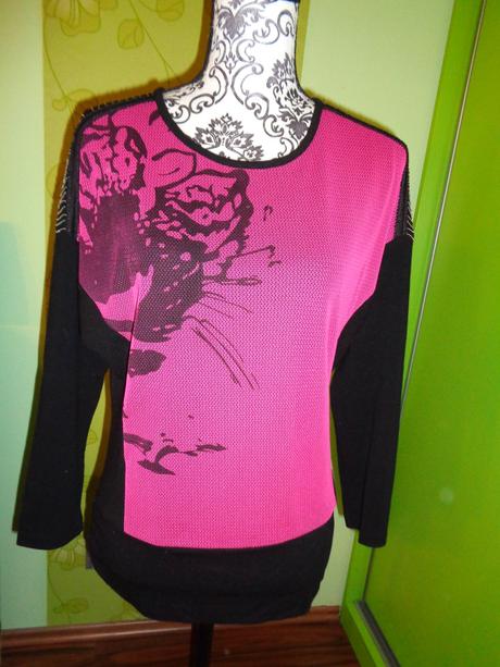 Luxusní černorůžový top, m