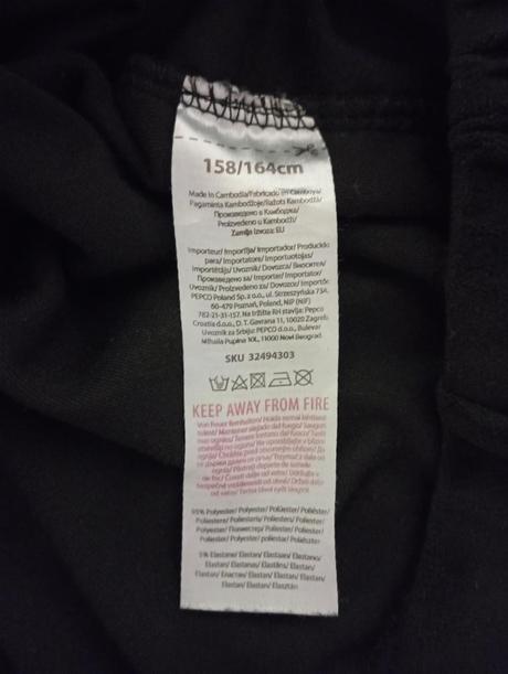 Dívčí mikina s kapucí, 158