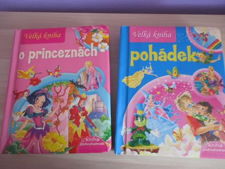 2 ks knížek pohádek, 
