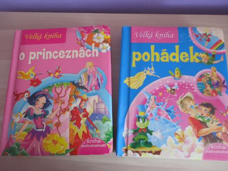 2 ks knížek pohádek,