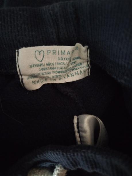 Tepláky zn. primark vel.104, primark,104