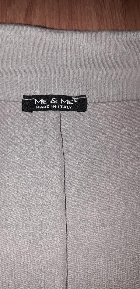 Béžové mikinové sako me&me, s