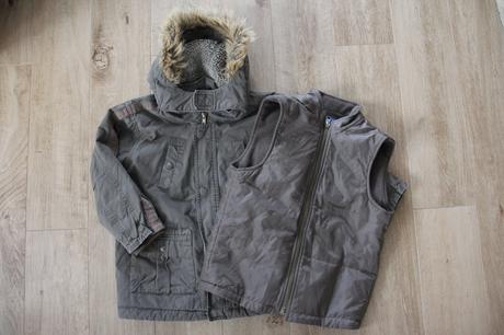 Zimní bunda s vnitřní odepínací vestou, cherokee,110