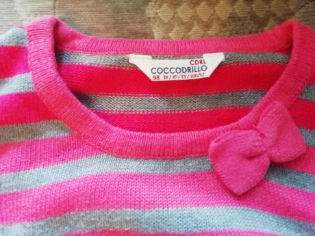 Hezká vesta s mašličkou 3-4roky, coccodrillo,86