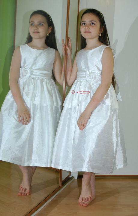 Společenské šaty družička, první svaté přijímání, 128