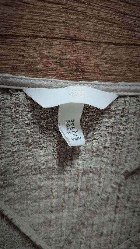 Elegantní triko h&m vel. xs, h&m,xs