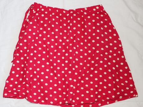 Ho23. puntíkatá zavinovací suknička 6-7 let, h&m,122