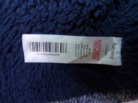 Tepý svetr vel. 110, nutmeg,110