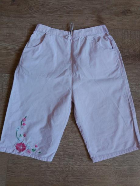 Dívčí plátěné kraťasy vel. 116/122 zn. girls, 116