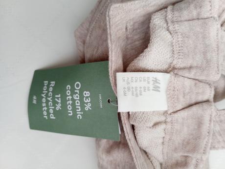 Šortky s laclem, h&m,68