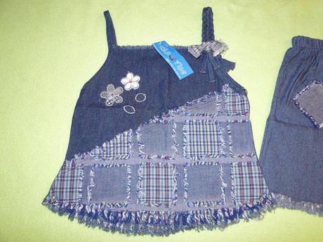 5ks v.92 nový komplet s cedulkou, tílko + kraťásky, 92