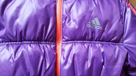 Teplá zimní bunda top stav, adidas,128