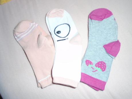 Ponožky vel 23-26 3ks, 23 / 24 / 25