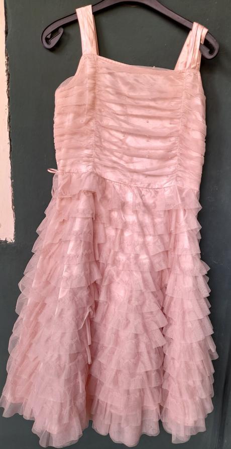 Růžové šaty next 14 let, next,164