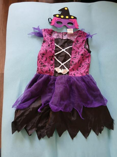 Kostým pro holčičku, čarodějnice, 