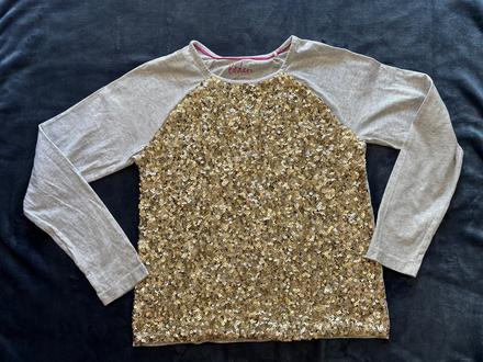 Triko s flitri - v.11/12 let zn. boden, mini boden,152