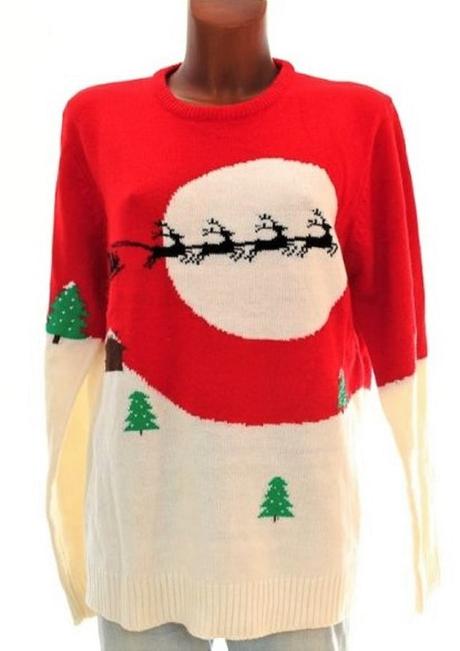 Nádherný svetr s vánočním motivem velikost xl-xxl, xl