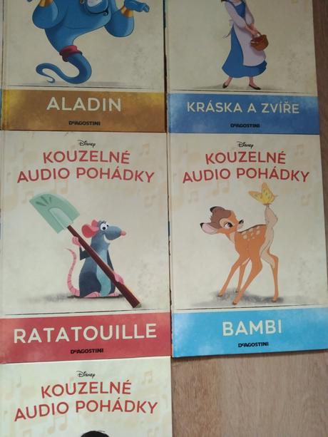 Knížky disney,