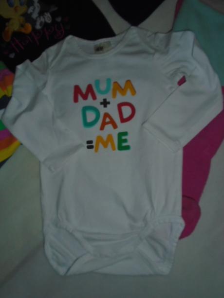 Body máma + táta - já vel 80, h&m,80