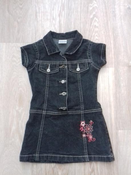 Riflové šaty, šatičky, ladybird,104