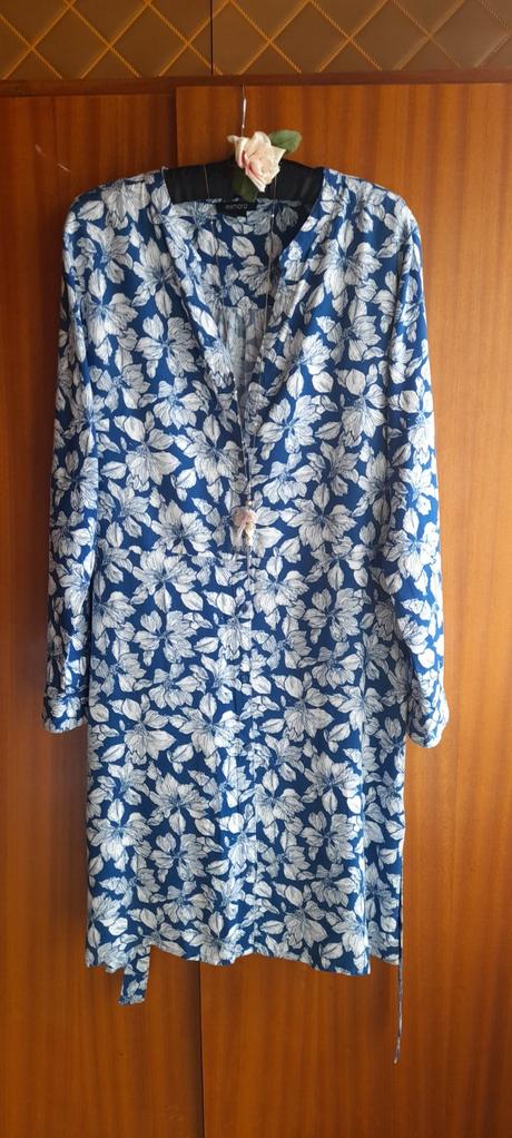 Esmara blůzové květované šaty z viskózy, esmara,40