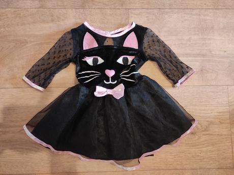 Karnevalový kostým kočička vel. 86/92, 