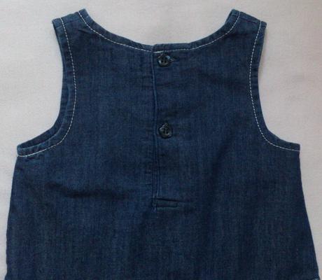 Dětské džínové šatičky, šaty, zn.bhs, bhs,80