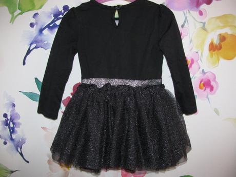 Kostým-černo stříbrné šaty unicorn/jednorožec, 