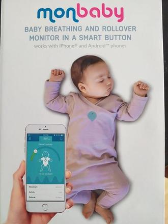 Monbaby - monitor dechu, přetočení, aktivity, pádu,