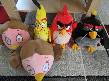 Plyšáci angry birds star wars -2 ks, 