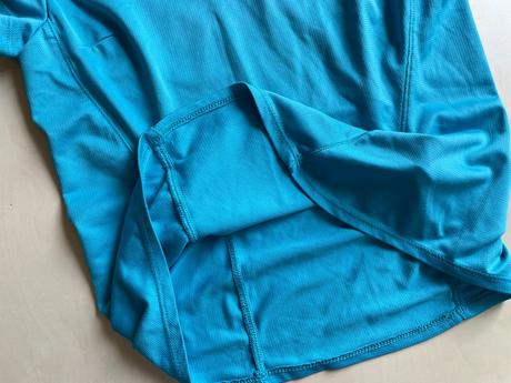 Modré sport triko, vel 38/m, kalenji, m