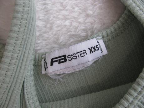 Dívčí, dámské, mátové žebrované crop top tričko ad, 32