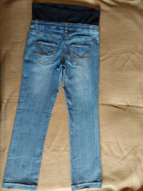 Těhotenské džíny + šaty esprit, bonprix,36